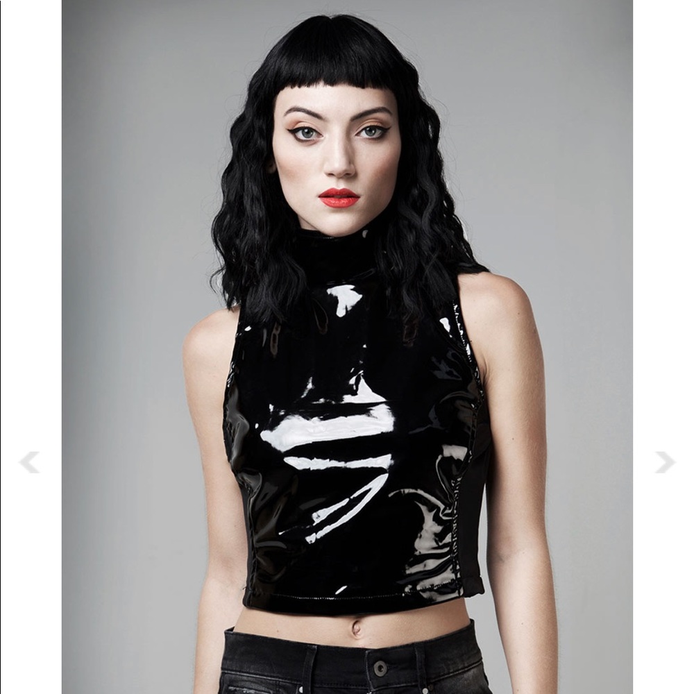 Disturbia Spike Crop Top